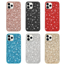 Load image into Gallery viewer, Glitter Powder Shockproof TPU Protective Case, For iPhone 12 / 12 Pro, For iPhone 12 mini, For iPhone 12 Pro Max