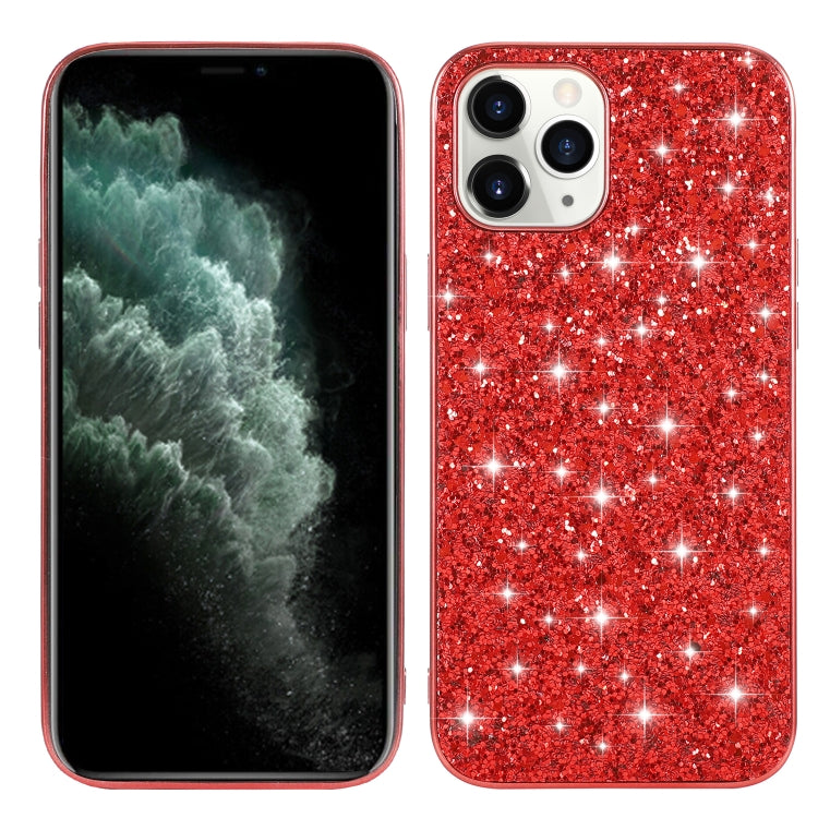 Glitter Powder Shockproof TPU Protective Case, For iPhone 12 / 12 Pro, For iPhone 12 mini, For iPhone 12 Pro Max