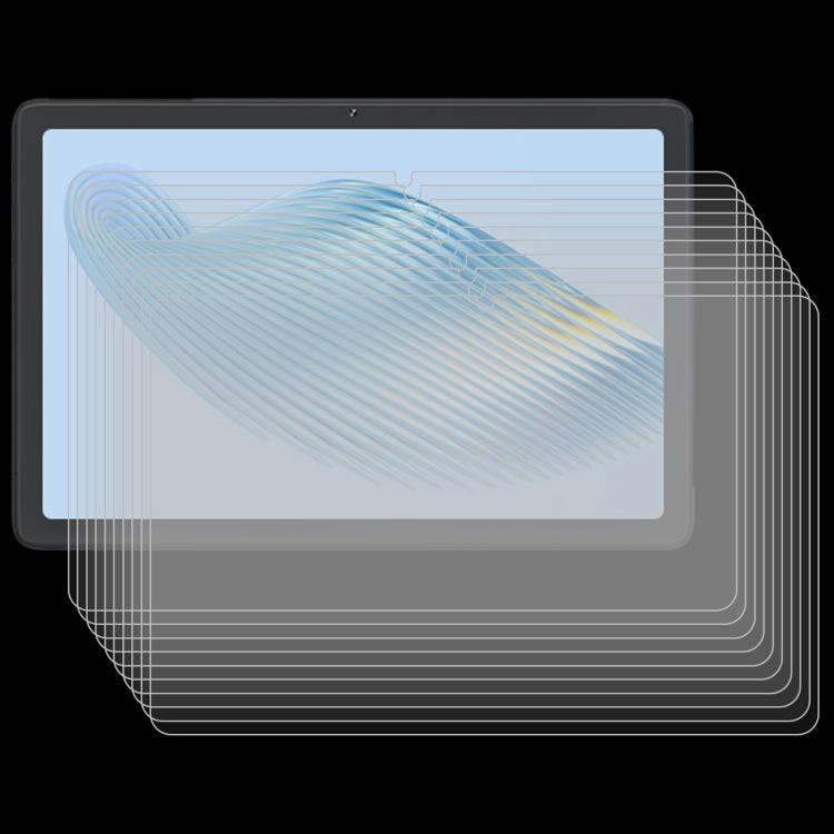 25pcs 9H 0.3mm Explosion-proof Tempered Glass Film, For Cubot Tab 20 10.1, For Cubot Tab 50 10.4, For Cubot Tab 60 10.1, For Cubot Tab 65 10.1 inch, For Cubot Tab 70 11 inch, For Cubot Tab Kingkong2 11 inch