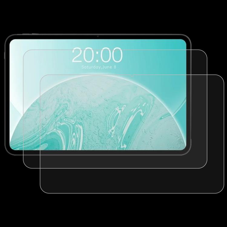 2pcs 9H 0.3mm Explosion-proof Tempered Glass Film, For ODEA A10 10.1, For ODEA S11 10.95, For ODEA A12 12, For ODEA A13 13.4
