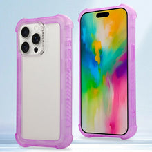 Load image into Gallery viewer, Transparent Matte TPU Hybrid PC 3-in-1 Phone Case, For iPhone 16 Pro Max, For iPhone 16 Pro, For iPhone 16 Plus, For iPhone 16, For iPhone 15 Pro Max, For iPhone 15 Pro, For iPhone 15 Plus, For iPhone 15