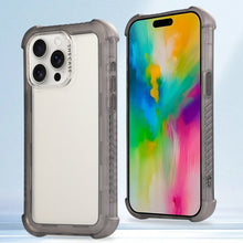 Load image into Gallery viewer, Transparent Matte TPU Hybrid PC 3-in-1 Phone Case, For iPhone 16 Pro Max, For iPhone 16 Pro, For iPhone 16 Plus, For iPhone 16, For iPhone 15 Pro Max, For iPhone 15 Pro, For iPhone 15 Plus, For iPhone 15