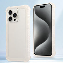 Load image into Gallery viewer, Transparent Matte TPU Hybrid PC 3-in-1 Phone Case, For iPhone 16 Pro Max, For iPhone 16 Pro, For iPhone 16 Plus, For iPhone 16, For iPhone 15 Pro Max, For iPhone 15 Pro, For iPhone 15 Plus, For iPhone 15