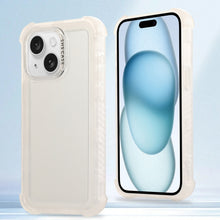Load image into Gallery viewer, Transparent Matte TPU Hybrid PC 3-in-1 Phone Case, For iPhone 16 Pro Max, For iPhone 16 Pro, For iPhone 16 Plus, For iPhone 16, For iPhone 15 Pro Max, For iPhone 15 Pro, For iPhone 15 Plus, For iPhone 15
