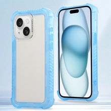 Load image into Gallery viewer, Transparent Matte TPU Hybrid PC 3-in-1 Phone Case, For iPhone 16 Pro Max, For iPhone 16 Pro, For iPhone 16 Plus, For iPhone 16, For iPhone 15 Pro Max, For iPhone 15 Pro, For iPhone 15 Plus, For iPhone 15