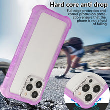 Load image into Gallery viewer, Transparent Matte TPU Hybrid PC 3-in-1 Phone Case, For iPhone 14 Plus, For iPhone 14, For iPhone 14 Pro, For iPhone 14 Pro Max, For iPhone 13