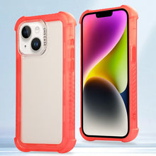 Load image into Gallery viewer, Transparent Matte TPU Hybrid PC 3-in-1 Phone Case, For iPhone 14 Plus, For iPhone 14, For iPhone 14 Pro, For iPhone 14 Pro Max, For iPhone 13