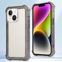 Load image into Gallery viewer, Transparent Matte TPU Hybrid PC 3-in-1 Phone Case, For iPhone 14 Plus, For iPhone 14, For iPhone 14 Pro, For iPhone 14 Pro Max, For iPhone 13