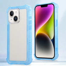Load image into Gallery viewer, Transparent Matte TPU Hybrid PC 3-in-1 Phone Case, For iPhone 14 Plus, For iPhone 14, For iPhone 14 Pro, For iPhone 14 Pro Max, For iPhone 13
