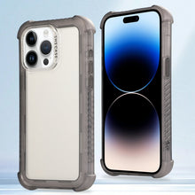 Load image into Gallery viewer, Transparent Matte TPU Hybrid PC 3-in-1 Phone Case, For iPhone 14 Plus, For iPhone 14, For iPhone 14 Pro, For iPhone 14 Pro Max, For iPhone 13