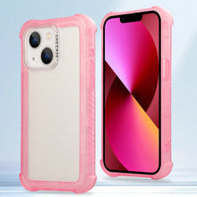Load image into Gallery viewer, Transparent Matte TPU Hybrid PC 3-in-1 Phone Case, For iPhone 14 Plus, For iPhone 14, For iPhone 14 Pro, For iPhone 14 Pro Max, For iPhone 13