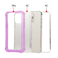 Load image into Gallery viewer, Transparent Matte TPU Hybrid PC 3-in-1 Phone Case, For iPhone 14 Plus, For iPhone 14, For iPhone 14 Pro, For iPhone 14 Pro Max, For iPhone 13