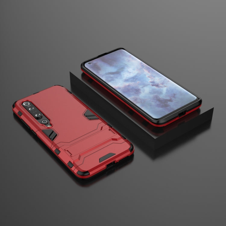 For Xiaomi Mi 10 Pro 5G PC + TPU Anti-fall Protective Case with Invisible Holder