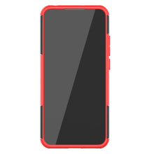 Load image into Gallery viewer, Tire Texture Shockproof TPU + PC Protective Case with Holder, For Xiaomi Redmi 9C