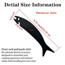 Load image into Gallery viewer, Acrylic Fish Shaped Oven Push Pull Rack Baking Push Pull Tool