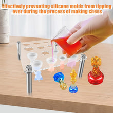 Load image into Gallery viewer, Square Chess Mold Stand Without Silicone Mold, YX125