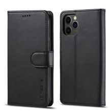 Load image into Gallery viewer, LC.IMEEKE Calf Texture Horizontal Flip Leather Case with Holder &amp; Card Slots &amp; Wallet, For Xiaomi Redmi 9A, For iPhone 12 mini, For iPhone 12 / 12 Pro, For iPhone 12 Pro Max