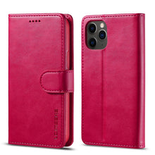 Load image into Gallery viewer, LC.IMEEKE Calf Texture Horizontal Flip Leather Case with Holder &amp; Card Slots &amp; Wallet, For Xiaomi Redmi 9A, For iPhone 12 mini, For iPhone 12 / 12 Pro, For iPhone 12 Pro Max