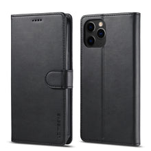 Load image into Gallery viewer, LC.IMEEKE Calf Texture Horizontal Flip Leather Case with Holder &amp; Card Slots &amp; Wallet, For Xiaomi Redmi 9A, For iPhone 12 mini, For iPhone 12 / 12 Pro, For iPhone 12 Pro Max
