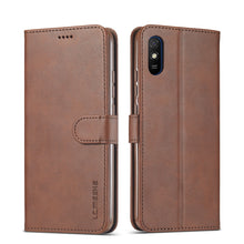 Load image into Gallery viewer, LC.IMEEKE Calf Texture Horizontal Flip Leather Case with Holder &amp; Card Slots &amp; Wallet, For Xiaomi Redmi 9A, For iPhone 12 mini, For iPhone 12 / 12 Pro, For iPhone 12 Pro Max