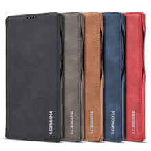 Load image into Gallery viewer, LC.IMEEKE Hon Ancient Series Horizontal Flip Leather Case with Holder &amp; Card Slot, For Samsung Galaxy Note20 Ultra
