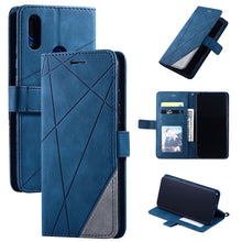 Load image into Gallery viewer, Skin Feel Splicing Horizontal Flip Leather Case with Holder &amp; Card Slots &amp; Wallet &amp; Photo Frame, For Xiaomi Redmi K30 Pro, For Xiaomi Redmi Note 7 / Note 7 Pro, For Xiaomi Mi 9T Pro / Redmi K20 Pro, For Xiaomi Mi 10 5G / Mi 10 Pro 5G                   ...