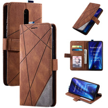 Load image into Gallery viewer, Skin Feel Splicing Horizontal Flip Leather Case with Holder &amp; Card Slots &amp; Wallet &amp; Photo Frame, For Xiaomi Redmi K30 Pro, For Xiaomi Redmi Note 7 / Note 7 Pro, For Xiaomi Mi 9T Pro / Redmi K20 Pro, For Xiaomi Mi 10 5G / Mi 10 Pro 5G                   ...