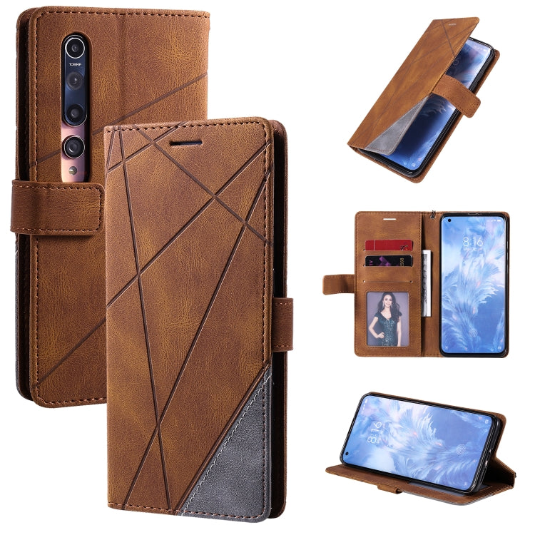 Skin Feel Splicing Horizontal Flip Leather Case with Holder & Card Slots & Wallet & Photo Frame, For Xiaomi Redmi K30 Pro, For Xiaomi Redmi Note 7 / Note 7 Pro, For Xiaomi Mi 9T Pro / Redmi K20 Pro, For Xiaomi Mi 10 5G / Mi 10 Pro 5G                   ...