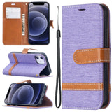 Color Matching Denim Texture Horizontal Flip Leather Case with Holder & Card Slots & Wallet & Lanyard, For iPhone 12 mini, For iPhone 12 / 12 Pro, For iPhone 12 Pro Max, For Samsung Galaxy Note20, For Samsung Galaxy Note20 Ultra