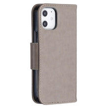 Load image into Gallery viewer, Embossing Two Butterflies Pattern Horizontal Flip PU Leather Case with Holder &amp; Card Slot &amp; Wallet &amp; Lanyard, For iPhone 12 mini, For iPhone 12 / 12 Pro, For iPhone 12 Pro Max, For Samsung Galaxy Note20, For Samsung Galaxy Note20 Ultra