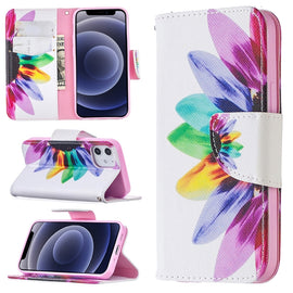 Colored Drawing Pattern Horizontal Flip Leather Case with Holder & Card Slots & Wallet, For iPhone 12 mini, For iPhone 12 / 12 Pro, For iPhone 12 Pro Max