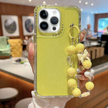 Load image into Gallery viewer, TPU + PC + Glitter Sequins Full Coverage Phone Case with Bracelet, For iPhone 14 Pro, For iPhone 14 Pro Max, For iPhone 6 / 7 / 8 / SE 2020, For iPhone 13 Pro Max, For iPhone 13 Pro, For iPhone 13, For iPhone 12 / 12 Pro, For iPhone 12 Pro Max         ...