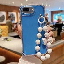 Load image into Gallery viewer, TPU + PC + Glitter Sequins Full Coverage Phone Case with Bracelet, For iPhone XR, For iPhone XS Max, For iPhone 6 Plus / 7 Plus / 8 Plus