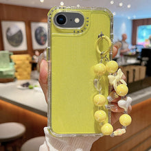 Load image into Gallery viewer, TPU + PC + Glitter Sequins Full Coverage Phone Case with Bracelet, For iPhone 14 Pro, For iPhone 14 Pro Max, For iPhone 6 / 7 / 8 / SE 2020, For iPhone 13 Pro Max, For iPhone 13 Pro, For iPhone 13, For iPhone 12 / 12 Pro, For iPhone 12 Pro Max         ...