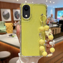 Load image into Gallery viewer, TPU + PC + Glitter Sequins Full Coverage Phone Case with Bracelet, For iPhone XR, For iPhone XS Max, For iPhone 6 Plus / 7 Plus / 8 Plus