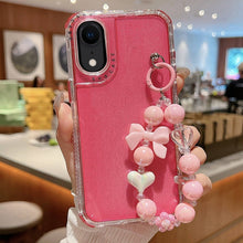 Load image into Gallery viewer, TPU + PC + Glitter Sequins Full Coverage Phone Case with Bracelet, For iPhone XR, For iPhone XS Max, For iPhone 6 Plus / 7 Plus / 8 Plus