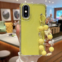 Load image into Gallery viewer, TPU + PC + Glitter Sequins Full Coverage Phone Case with Bracelet, For iPhone XR, For iPhone XS Max, For iPhone 6 Plus / 7 Plus / 8 Plus