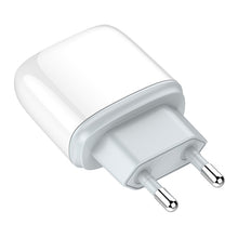 Load image into Gallery viewer, LDNIO Q229 QC3.0 / PD20W USB + Type-C Fast Charger with 1m USB to 8 Pin Cable, EU Plug, UK Plug, US Plug