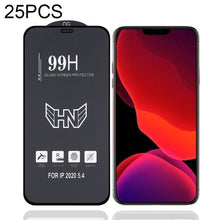 Load image into Gallery viewer, 25 PCS High Aluminum Large Arc Full Screen Tempered Glass Film, For iPhone 12 mini (25 PCS), For iPhone 12 / 12 Pro (25 PCS), For iPhone 12 Pro Max (25 PCS)