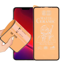 Load image into Gallery viewer, 9D Full Screen Full Glue Frosted Ceramic Film, For iPhone 12 mini, For iPhone 12 / 12 Pro, For iPhone 12 Pro Max