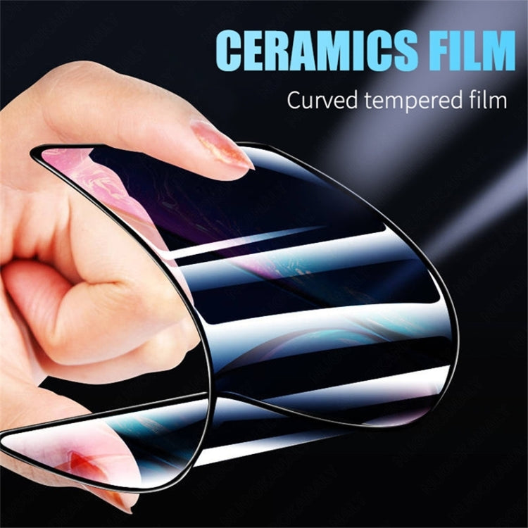 9D Full Screen Full Glue Frosted Ceramic Film, For iPhone 12 / 12 Pro, For iPhone 12 Pro Max