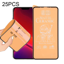Load image into Gallery viewer, 25 PCS 9D Full Screen Full Glue Frosted Ceramic Film, For iPhone 12 mini, For iPhone 12 / 12 Pro, For iPhone 12 Pro Max