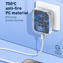 Load image into Gallery viewer, LDNIO Q334 32W Type-C + Dual USB Port Charger with 1m USB-C / Type-C to USB-C / Type-C Data Cable, EU Plug, UK Plug, US Plug