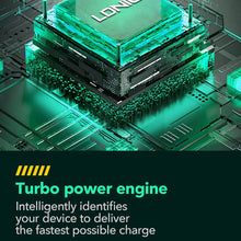 Load image into Gallery viewer, LDNIO Q367 65W GaN 3 x USB-C / Type-C Interface Charger with 1m USB-C / Type-C to USB-C / Type-C Data Cable, EU Plug, UK Plug, US Plug