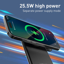 Load image into Gallery viewer, LDNIO WL02 25.5W 5 in 1 MagSafe Wireless Charger with 30cm Type-C Cable