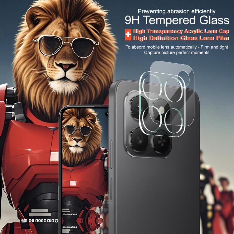 imak Integrated Rear Camera Lens Tempered Glass Film with Lens Cap