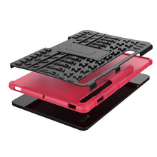 Load image into Gallery viewer, Tire Texture Shockproof TPU+PC Protective Case with Holder, For Samsung Galaxy Tab S8 / Galaxy Tab S7 T870 / T875