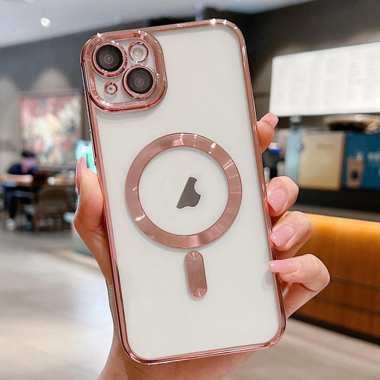 Electroplating MagSafe Phone Case, For iPhone 14 Plus, For iPhone 14, For iPhone 14 Pro, For iPhone 14 Pro Max