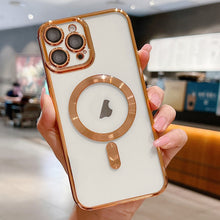 Load image into Gallery viewer, Electroplating MagSafe Phone Case, For iPhone 14 Plus, For iPhone 14, For iPhone 14 Pro, For iPhone 14 Pro Max