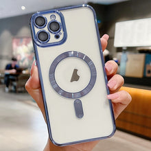 Load image into Gallery viewer, Electroplating MagSafe Phone Case, For iPhone 15 Pro Max, For iPhone 15 Pro, For iPhone 15 Plus, For iPhone 15